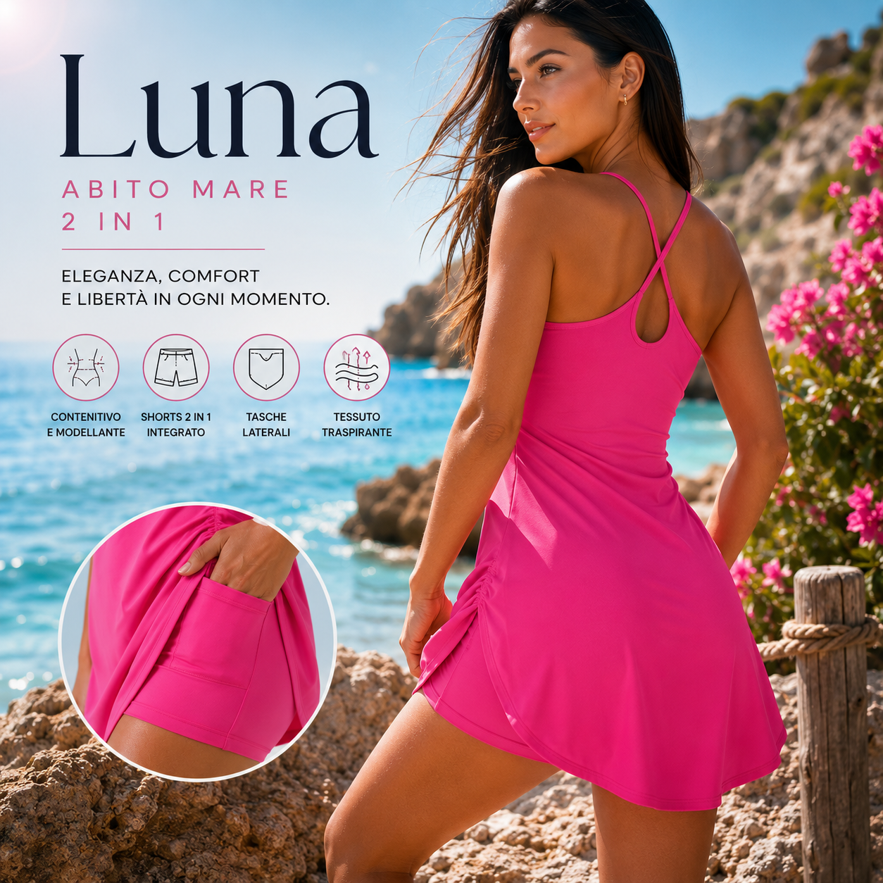 Luna | Abito Mare 2 in 1