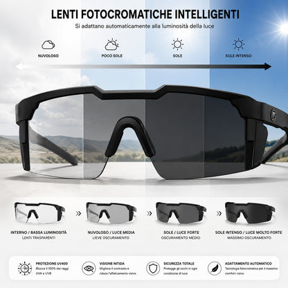 Eclipse - Lenti fotocromatiche che si adattano a ogni luce