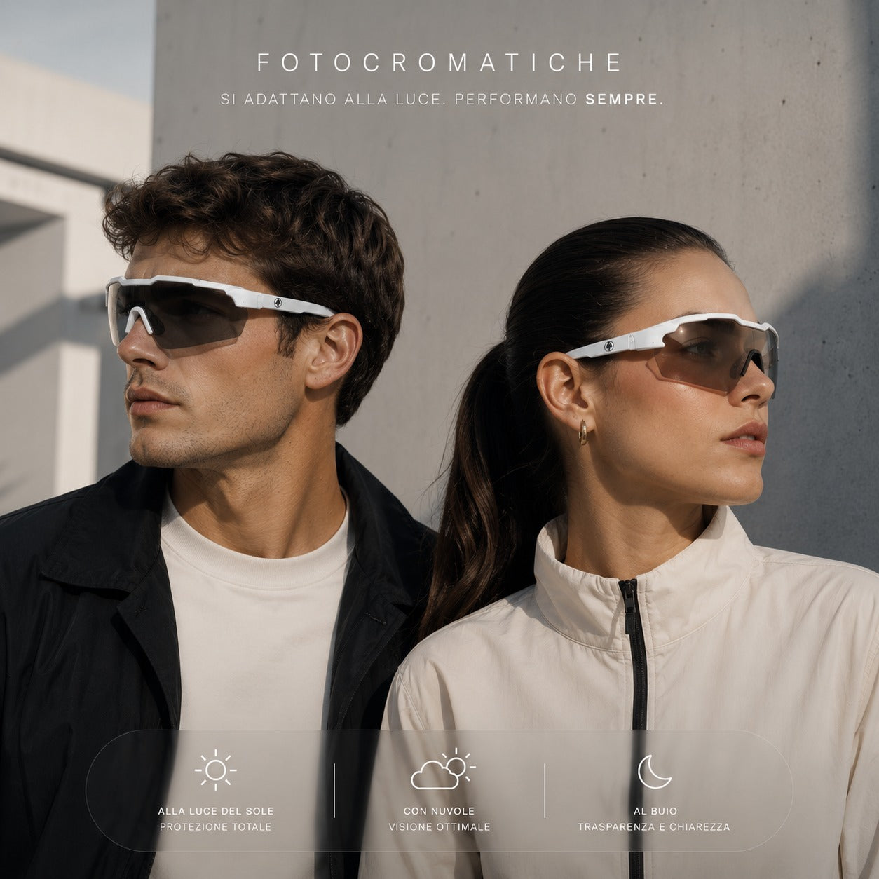 Eclipse - Lenti fotocromatiche che si adattano a ogni luce